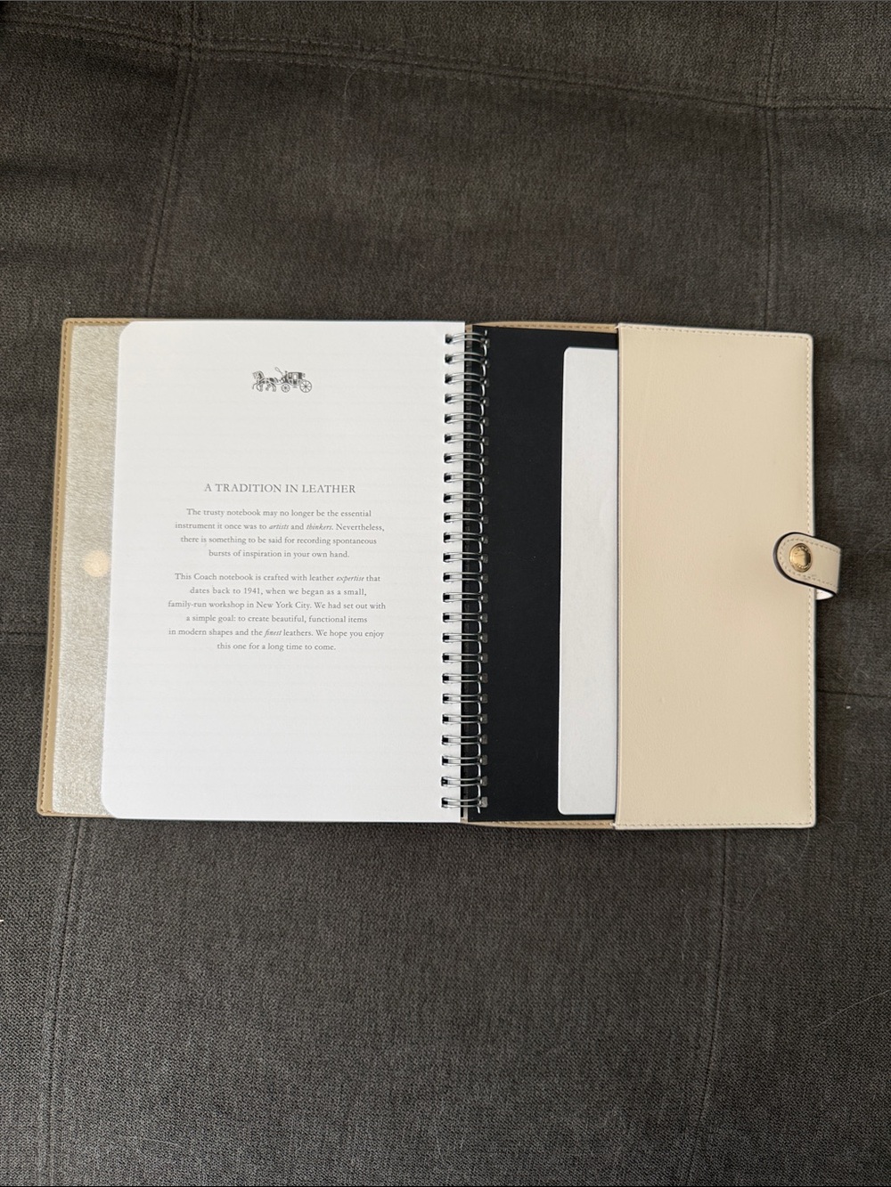 Coach Notebook With Strawberry Print - Picture 9 of 9